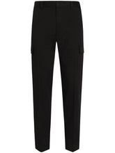 logo plaque cargo pants